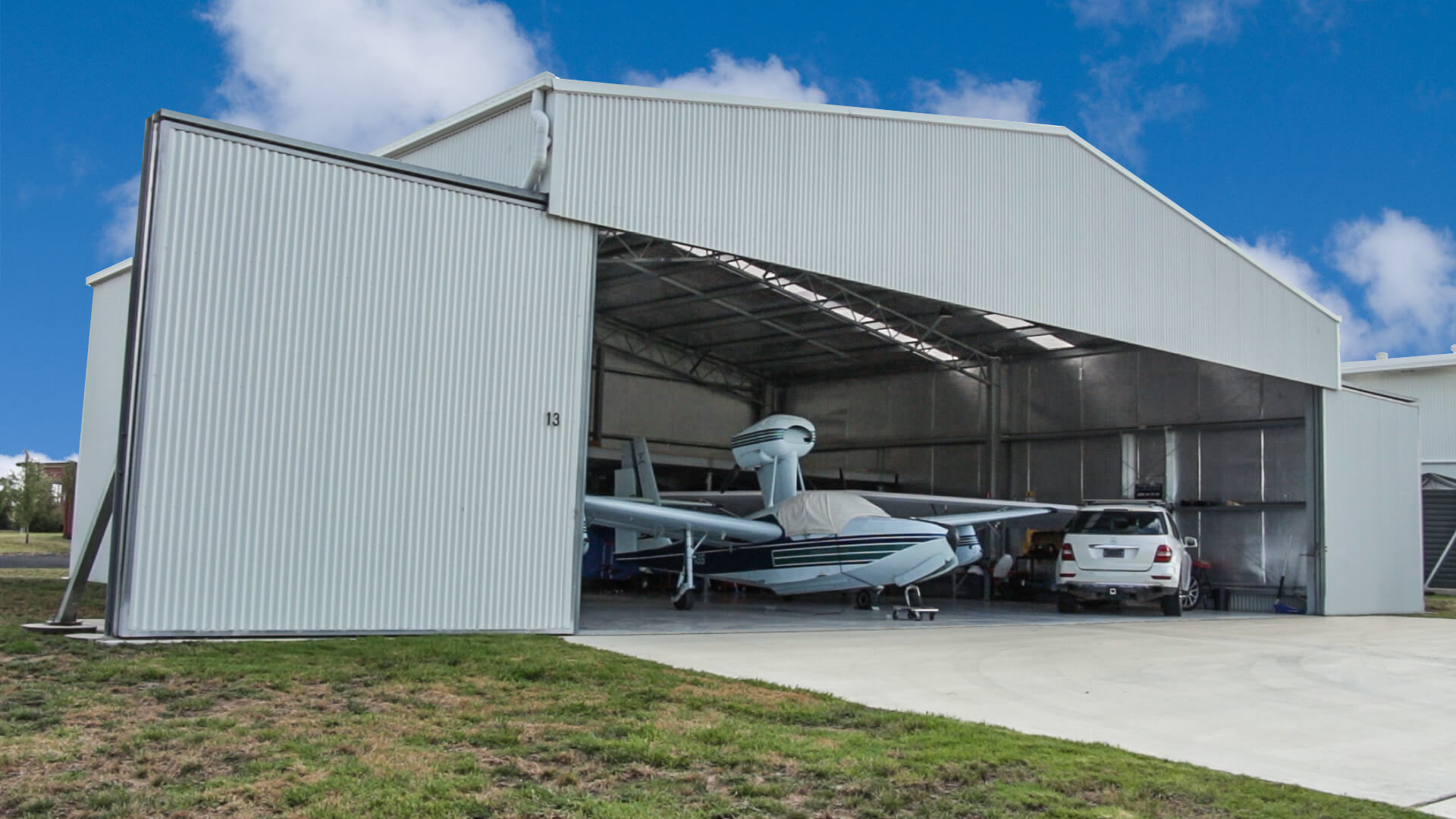 Aircraft Hangars Custom Made Hangars ABC Sheds