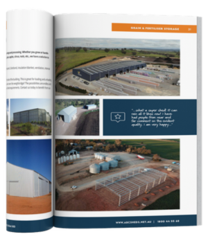 Farm sheds brochure