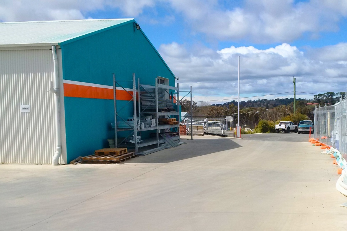 Moss Vale commercial shed