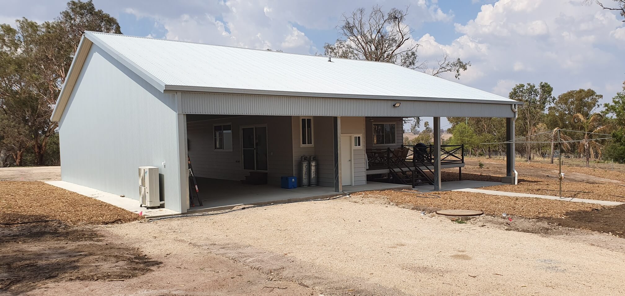 ABC Sheds structural steel shed in Inverell